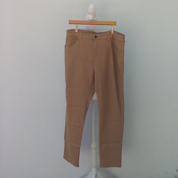 926 Jeans Women's Size 24 Khaki Transitional Preppy Granola Girl NEW - Picture 1 of 3